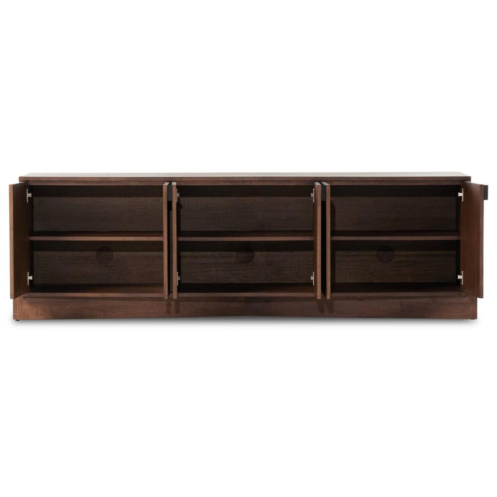 Four Hands Castillo Media Console in Chestnut Parawood, , large