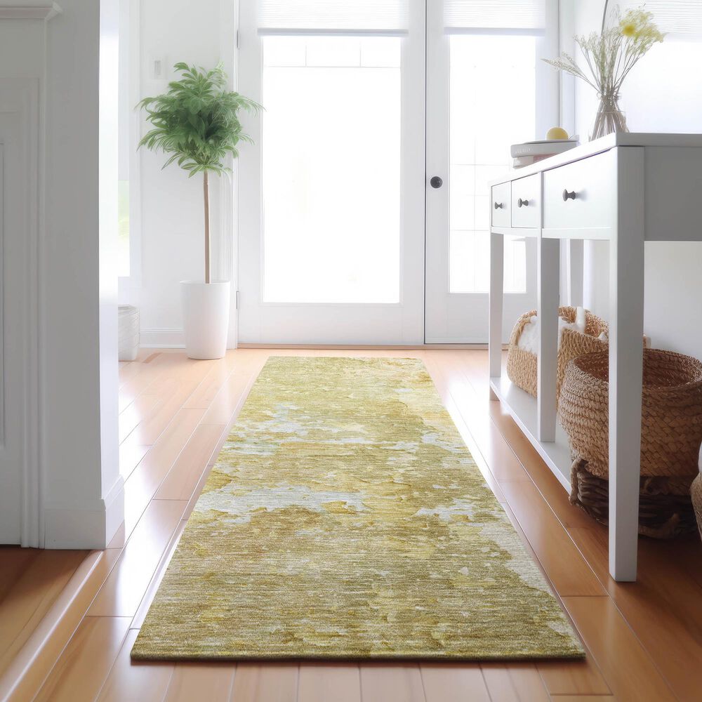 Dalyn Rug Company Ravenna RN3 2&#39;3&quot; x 7&#39;6&quot; Gold Runner, , large
