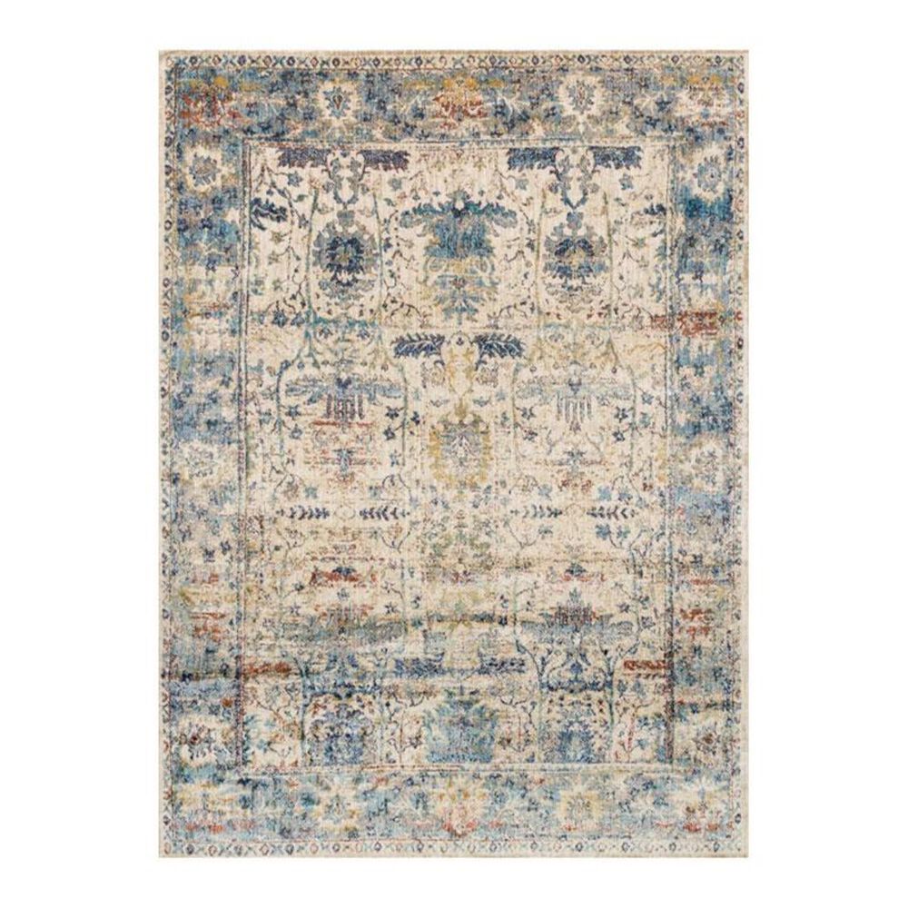 Loloi Anastasia AF-07 12" x 15" Sand / Light Blue Area Rug, , large