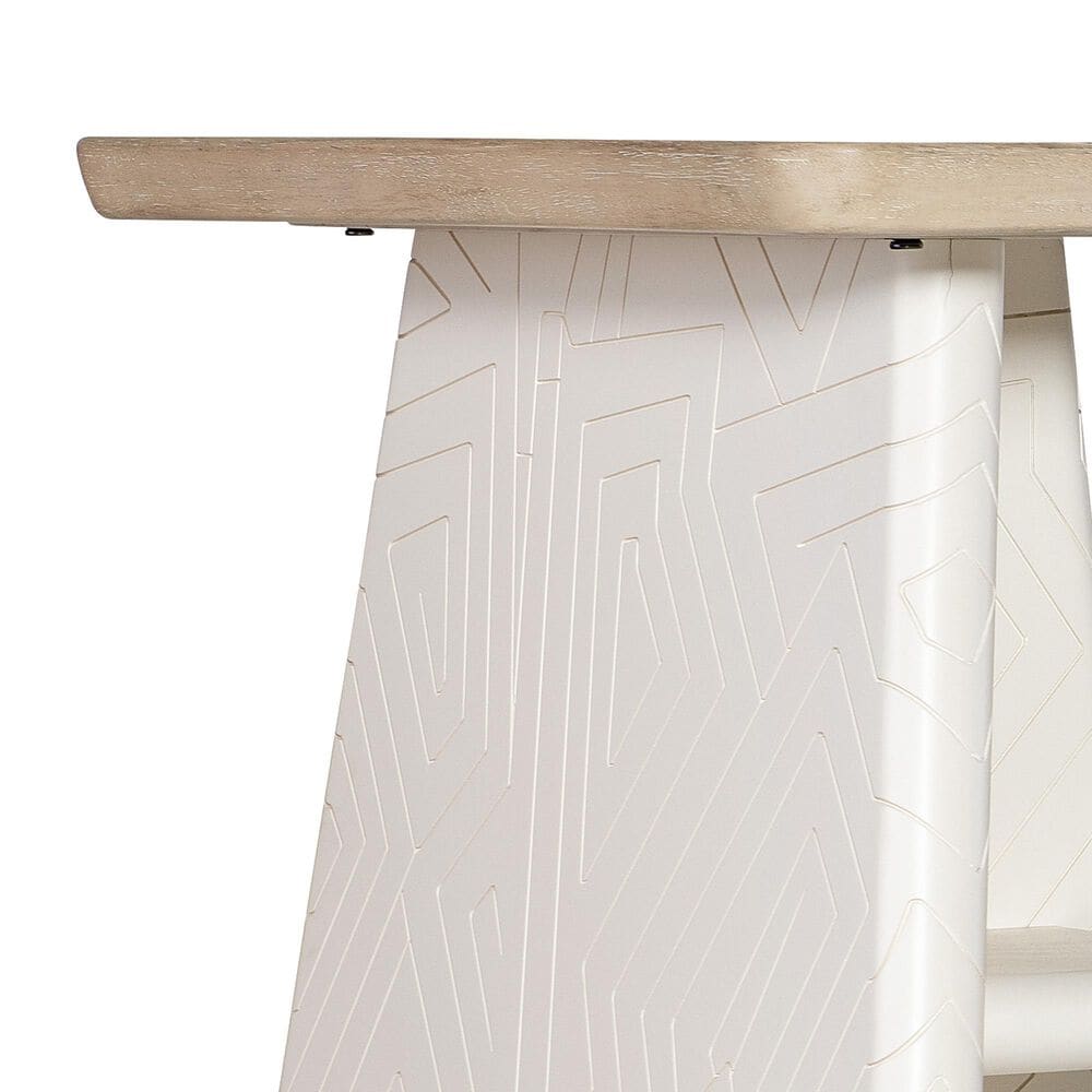 Hooker Furniture Commerce and Market Effie Writing Table in Creamy White and Beige, , large