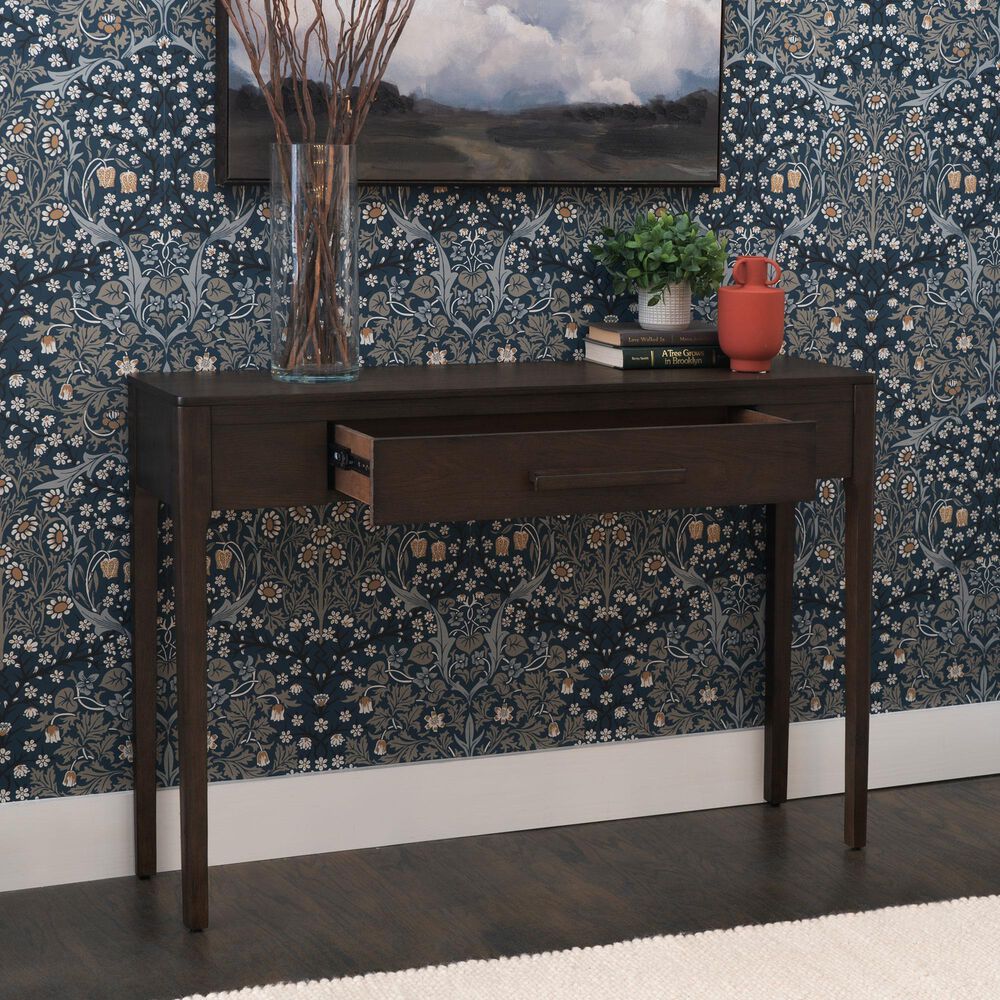 Linon Home Decor Wilcox Console Table in Espresso, , large