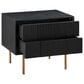 Blue River Carnaby 3-Piece King Bed Set in Black Brushed and Bronze, , large