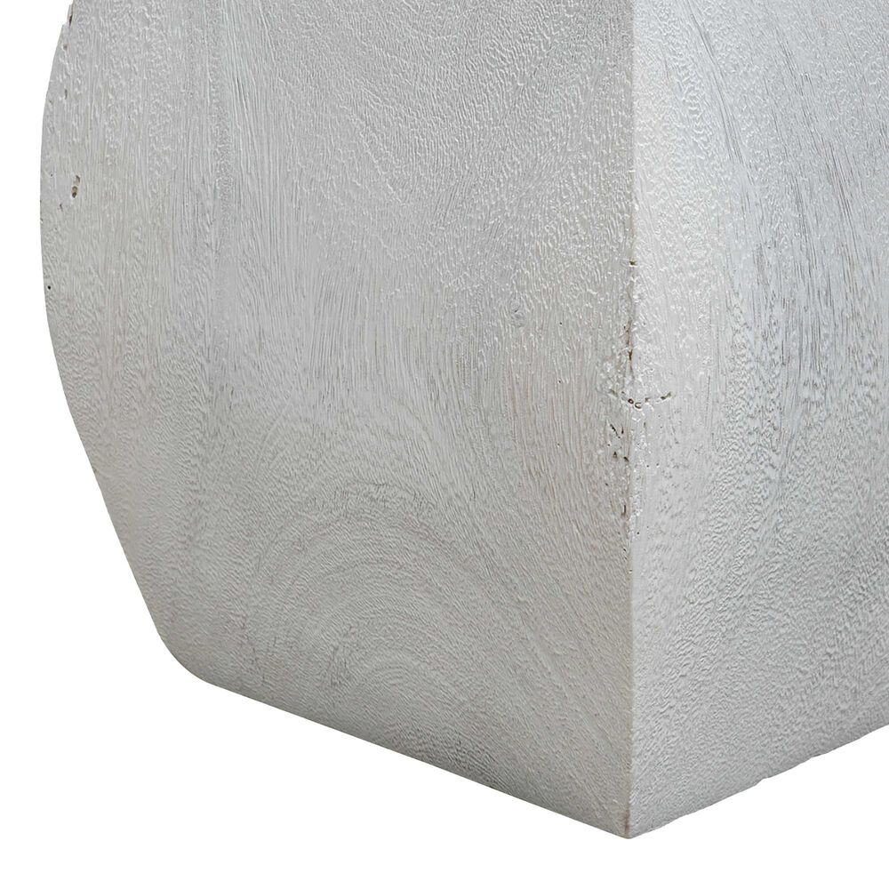 Uttermost Grove Accent Stool in Ivory, , large