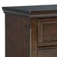 Ashley Trellington 2-Drawer Nightstand in Warm Brown Cherry, , large
