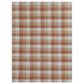 Amer Rugs Tartan 5" x 7"6" Orange Area Rug, , large