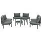HOMLUX 8-Piece Patio Sofa Furniture Set in Gray, , large