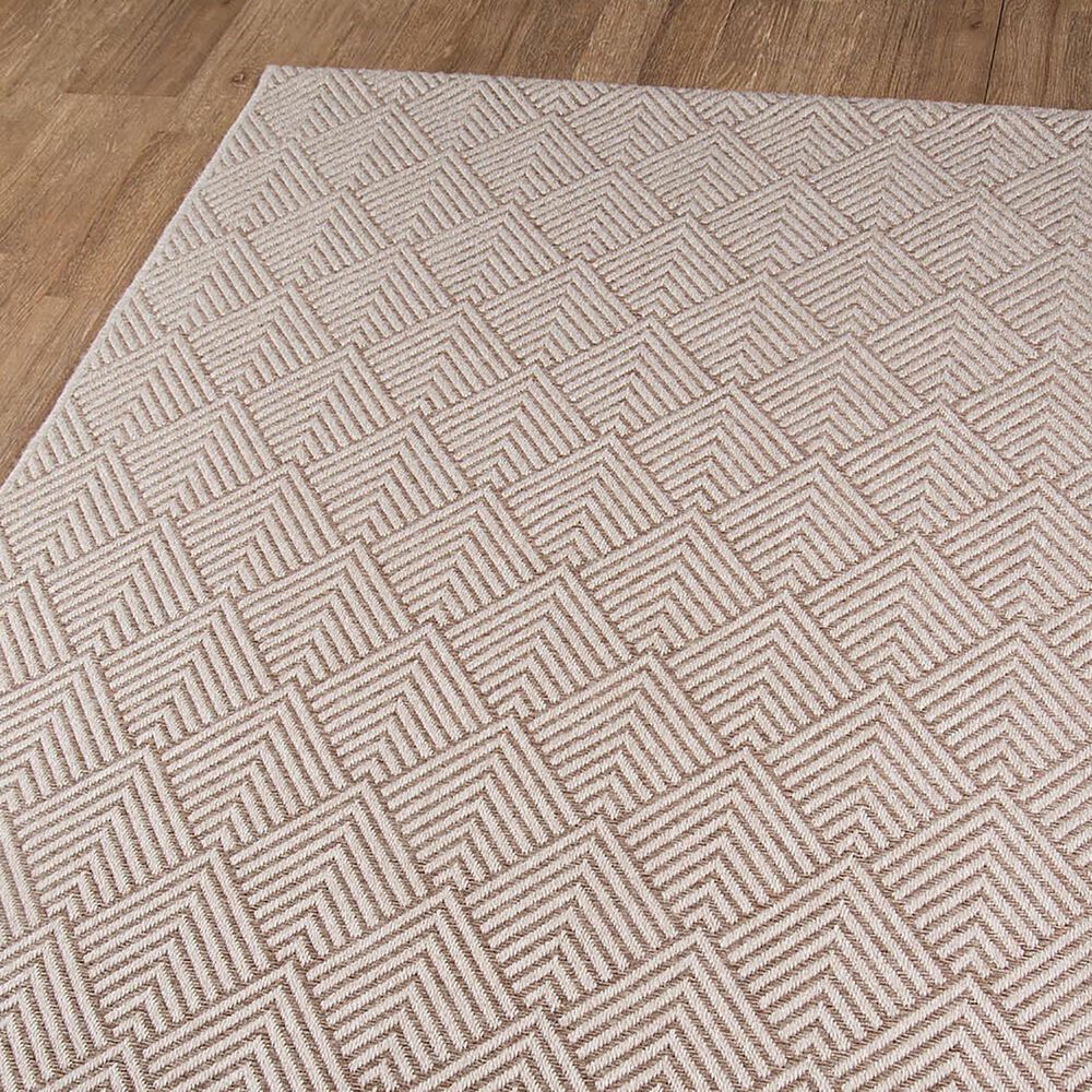 Momeni Como COM-3 4&#39; x 6&#39; Beige Area Performance Rug, , large