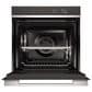 Fisher & Paykel Series 7 24" Contemporary Single Electric Wall Oven with 16 Functions in Stainless Steel and Black, , large