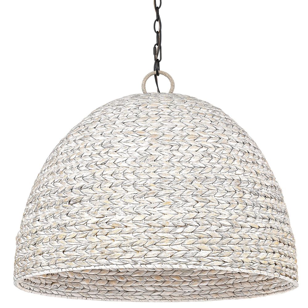 Golden Lighting Rue 8-Light Pendant in Matte Black, , large