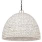 Golden Lighting Rue 8-Light Pendant in Matte Black, , large
