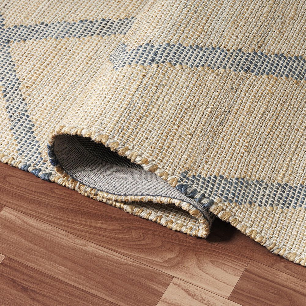 37B Willow Abstract Blue 9&#39; x 12&#39; Area Rug, , large