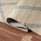 37B Willow Abstract Blue 9" x 12" Area Rug, , large