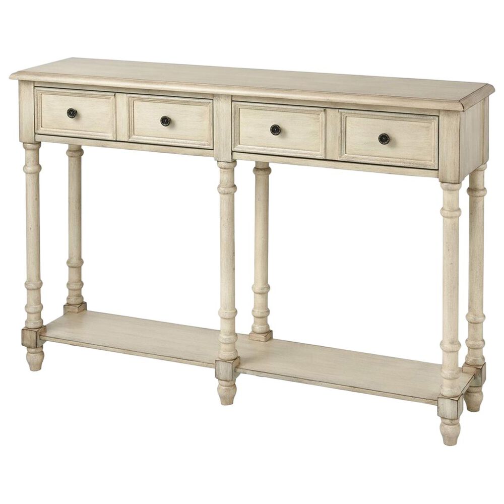 Stein World Hager Console Table in Antique Cream, , large