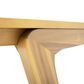 Hearth and Haven Outdoor 71" Rectangular Dining Table in Teak - Table Only, , large