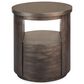 Nicolette Home Bosley Round End Table in Coffee Bean, , large