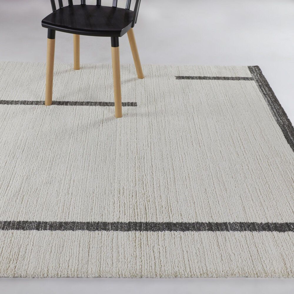Balta Rugs Linus 5&#39;3&quot; x 7&#39; Cream Area Rug, , large