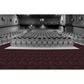 Milliken Brand Code Reeling Rough Rider Carpet in Burgundy, , large