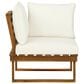 Linon Home Decor Skypark 2-Piece Outdoor Conversation Set in Teak Oil, , large