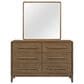 Sterling Timber Elure 4 Piece Twin Panel Bedroom Set in Latte, , large