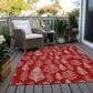 Dalyn Rug Company Wonderland WN21 3" x 5" Red Indoor/Outdoor Area Rug, , large