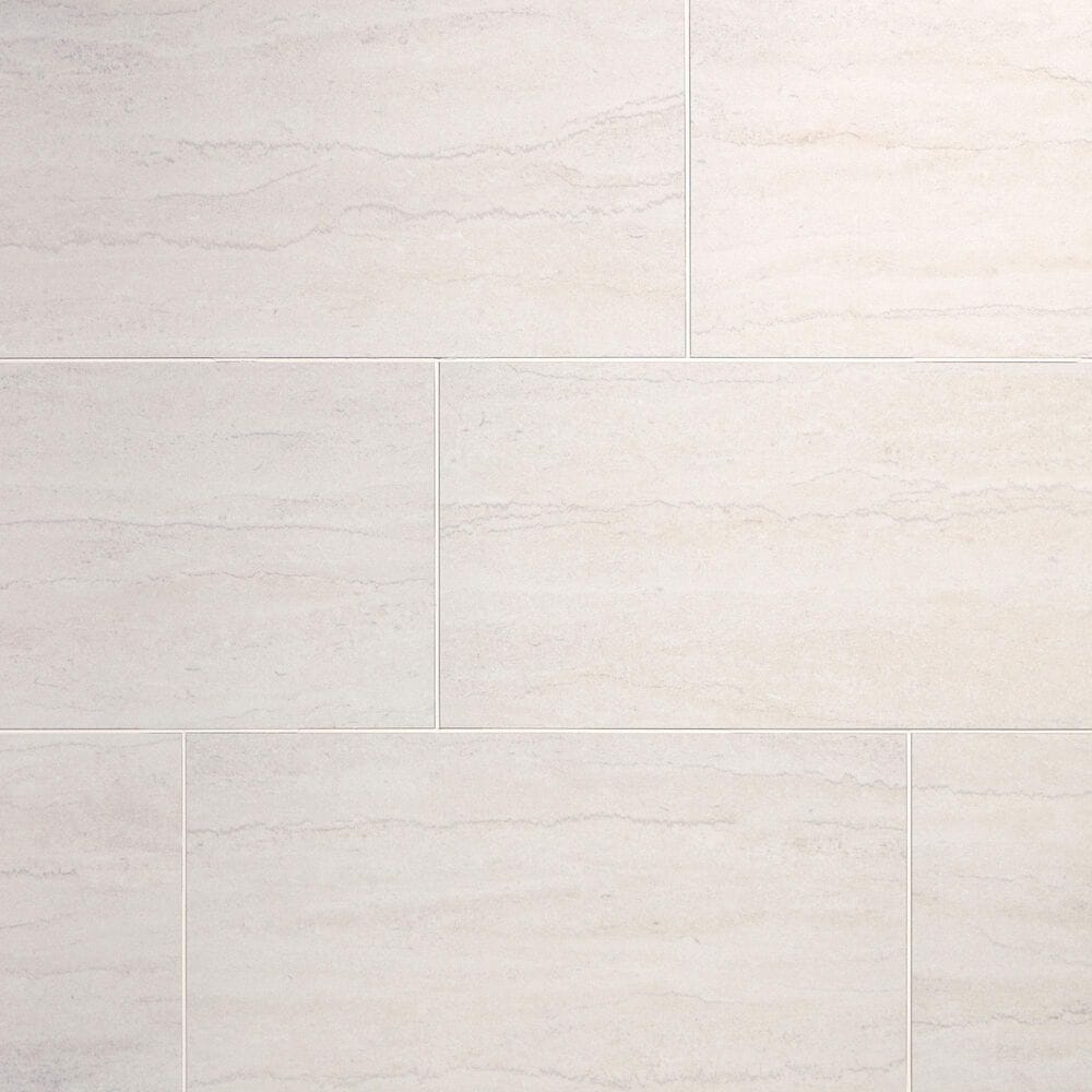 Dal-Tile Haddonstone Peony Rectangle Vein Cut 12" x 24" Matte Porcelain Tile, , large