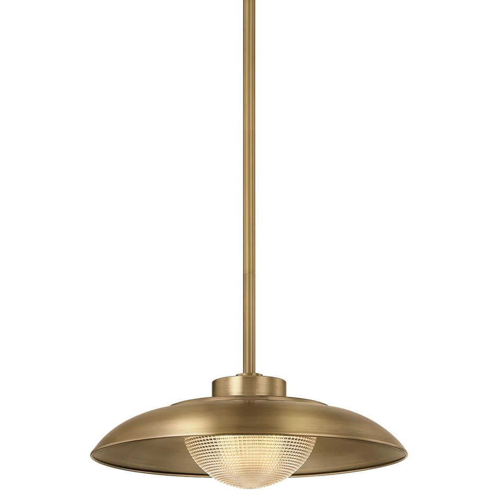 Troy Lighting Braxton 1-Light Pendant in Patina Brass, , large