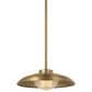 Troy Lighting Braxton 1-Light Pendant in Patina Brass, , large
