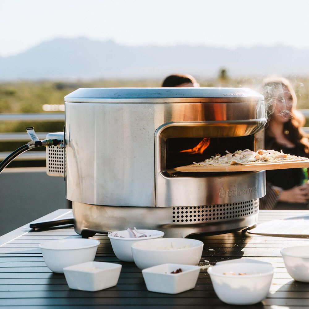 Solo Stove Pi Gas Burner in Stainless Steel NFM