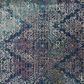 Safavieh Aria Damask 2" x 8" Blue and Multicolor Runner, , large