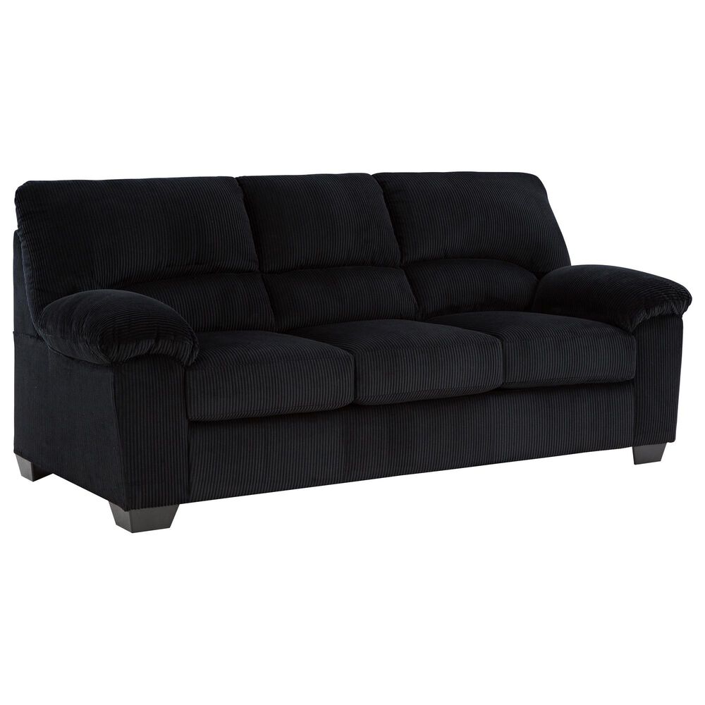 Ashley SimpleJoy, Deanlee and Aniela 7-Piece Living Room Set in Onyx, , large