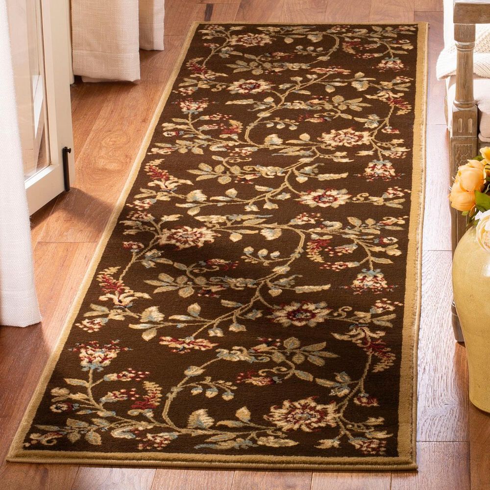 Safavieh Lyndhurst LNH552 2&#39;3&quot; x 16&#39; Brown and Multicolor Runner, , large