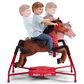 Radio Flyer Chestnut Plush Interactive Riding Horse in Multicolor, , large