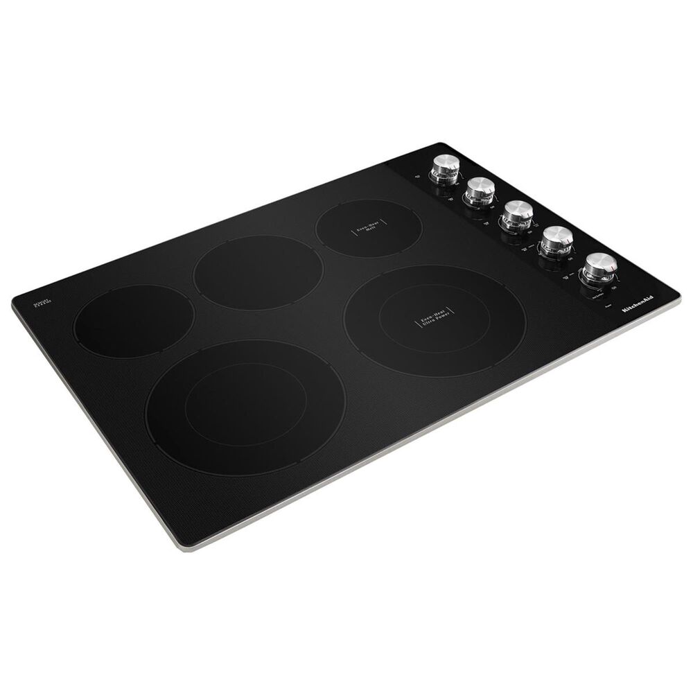 KitchenAid 30&quot; Electric Cooktop in Stainless Steel, , large
