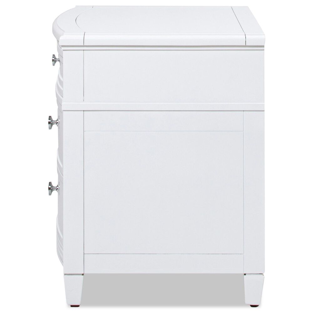 Jennifer Taylor Home Dauphin End Table in Merino White, , large