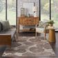Nourison Garden Oasis Natural 6" x 9" Indoor/Outdoor Area Rug, , large