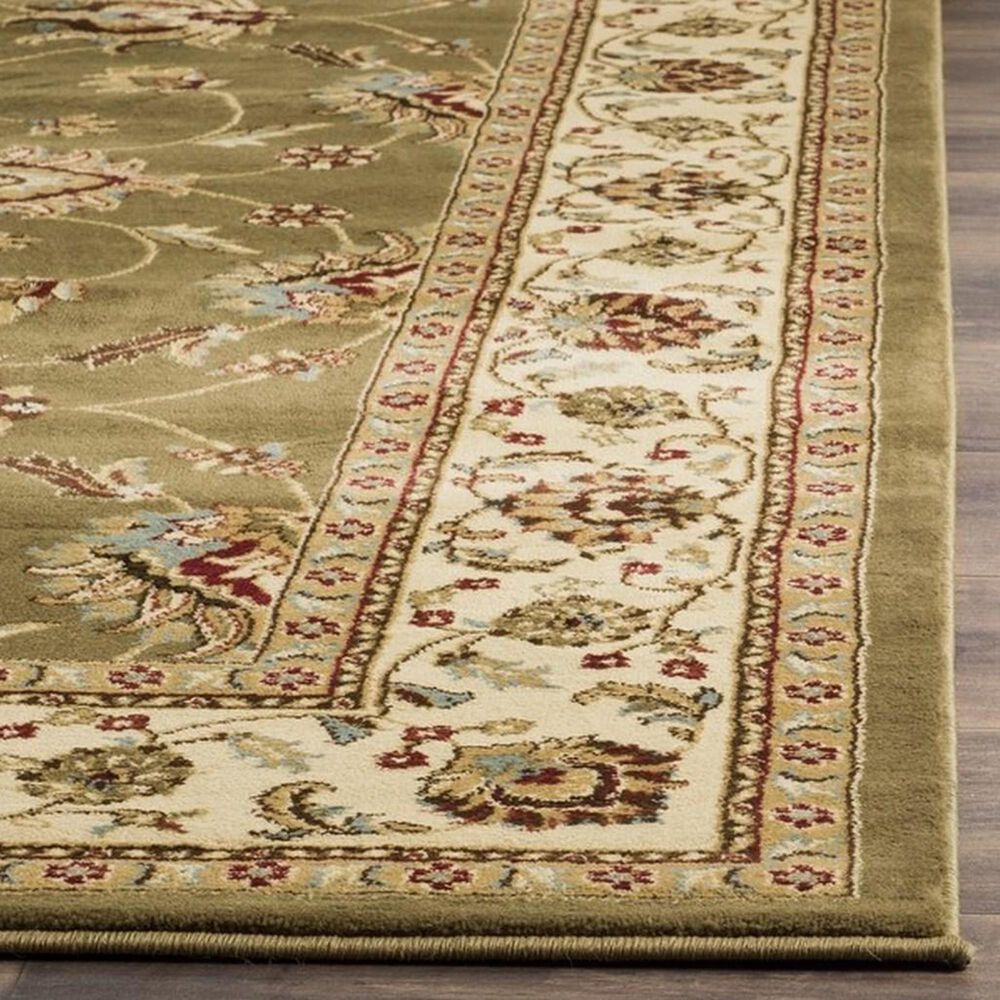 Safavieh Lyndhurst LNH553 3&#39;3&quot; x 5&#39;3&quot; Green and Ivory Area Rug, , large