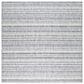 Surya Eagean EAG-2407 Navy, Blue, Pale Blue, Oatmeal, Gray, Off-White and Taupe 7"10" Square Indoor/Outdoor Area Rug, , large
