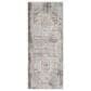 Surya Presidential PDT-2311 3"3" x 8" Charcoal, Ivory, Blue and Orange Runner, , large