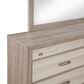 Boulder & Pine Asher Gray Dresser and Mirror in Gray, , large