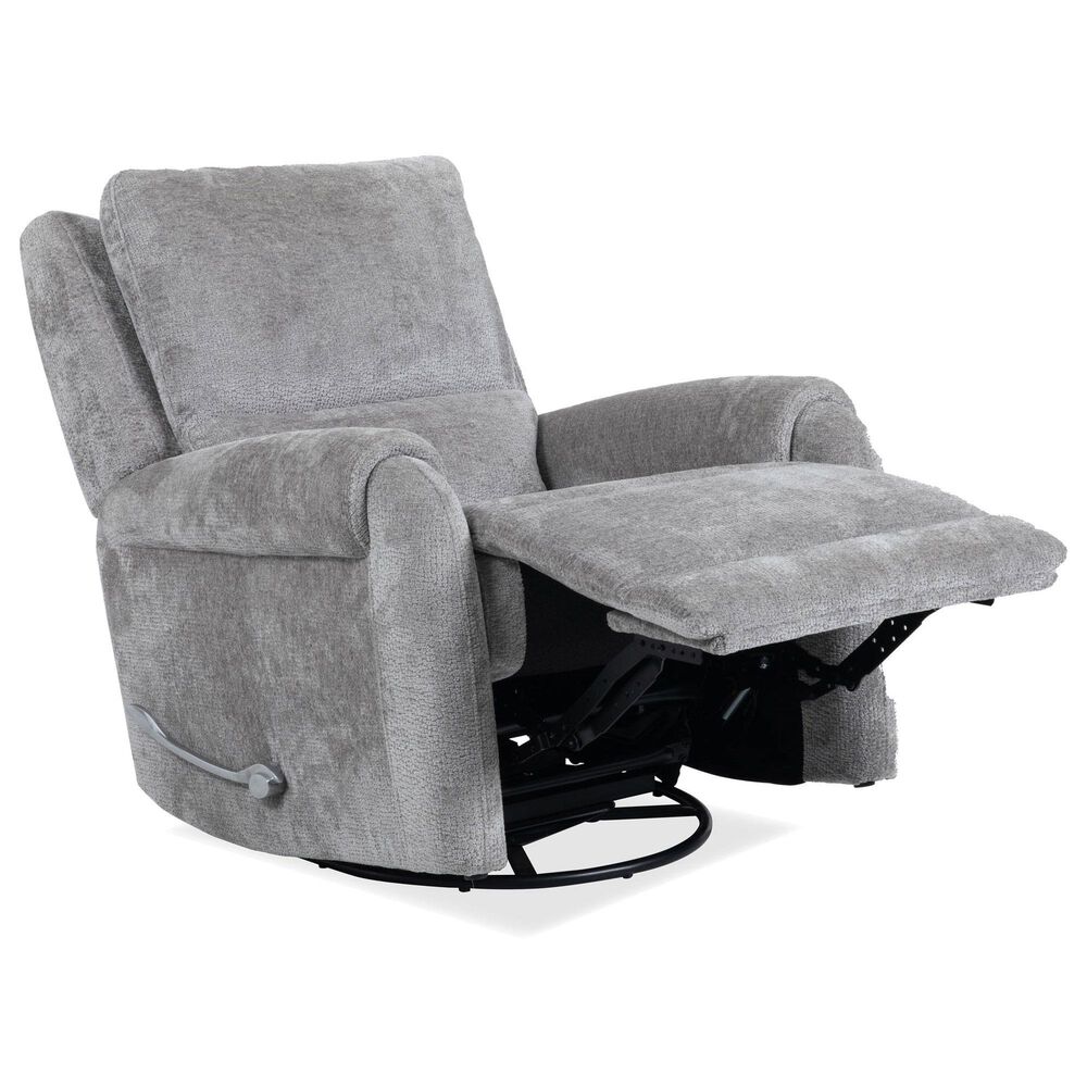 Simeon Collection Gentry Manual Swivel Glider Recliner in Shadowplay, , large