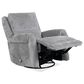 Simeon Collection Gentry Manual Swivel Glider Recliner in Shadowplay, , large