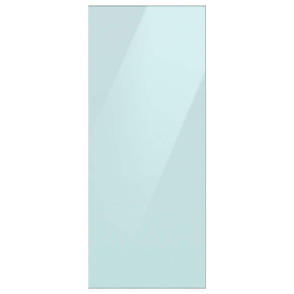 Samsung Bespoke Bespoke 3-Door French Door Refrigerator Top Panel in Morning Blue Glass, , large