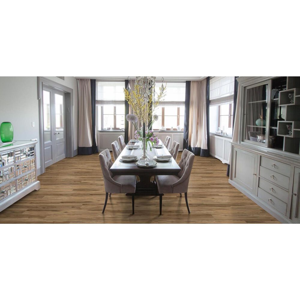 Tarkett NuGen Click Pecan Flame Claro 7&quot; x 48&quot; Luxury Vinyl Plank, , large