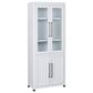 Riva Ridge Norah 4-Door Bookcase in White, , large