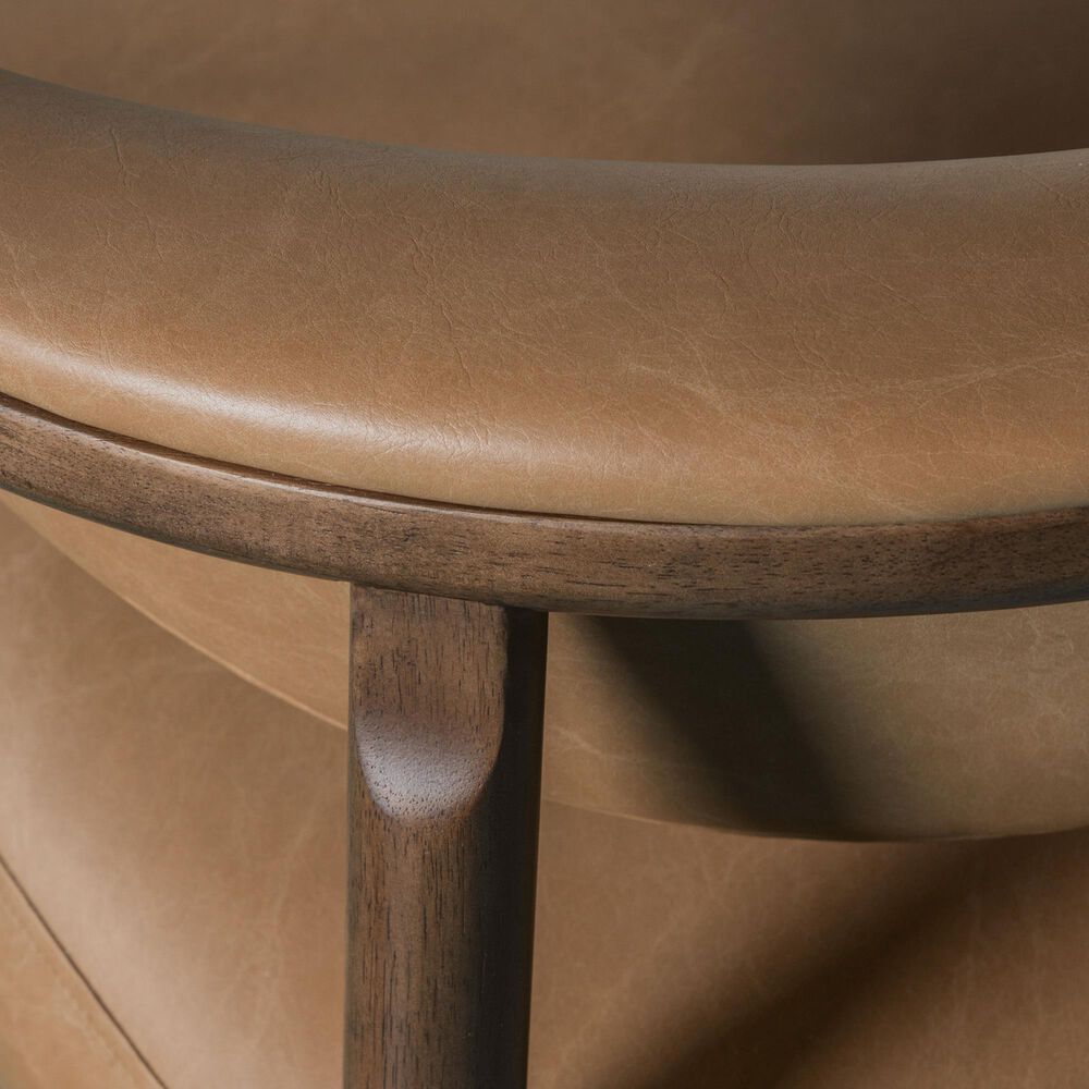 Blue River Autumn Accent Chair in Bistre Brown, , large