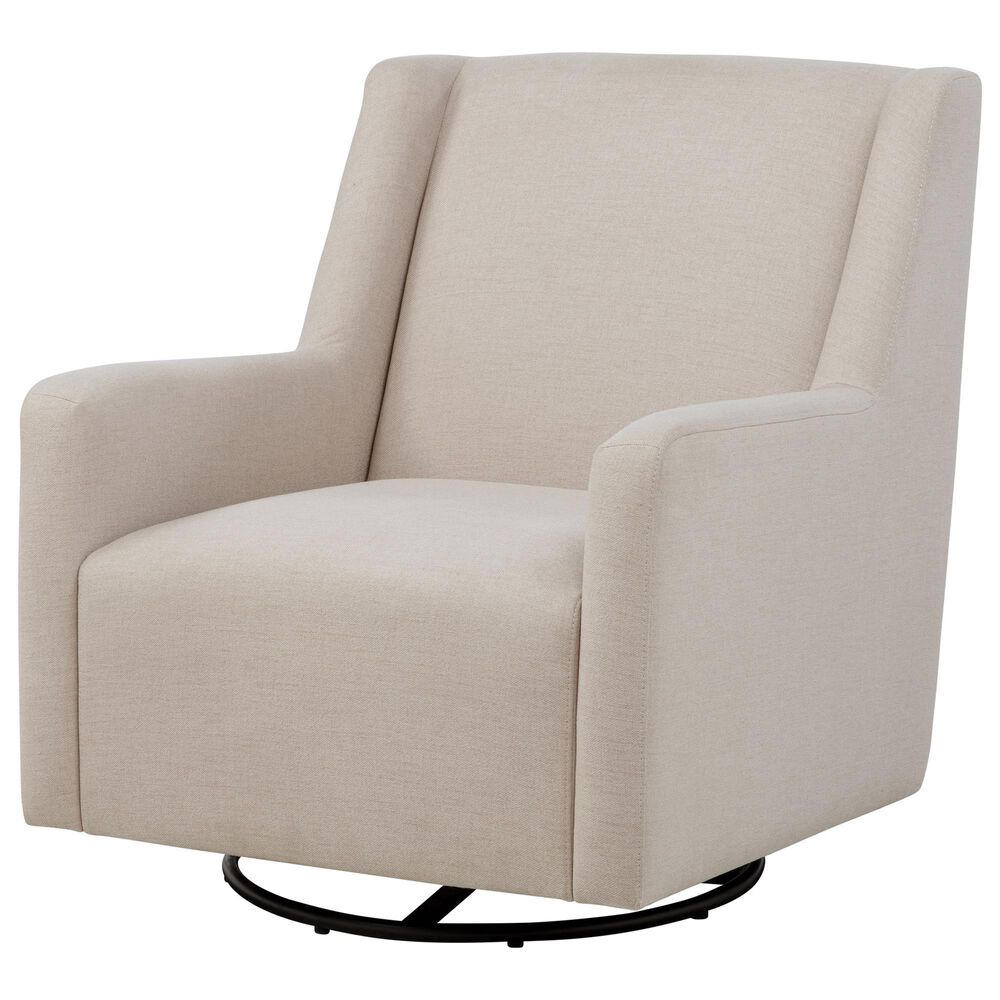 Coaster Sorrel Swivel Glider Arm Chair in Latte, , large