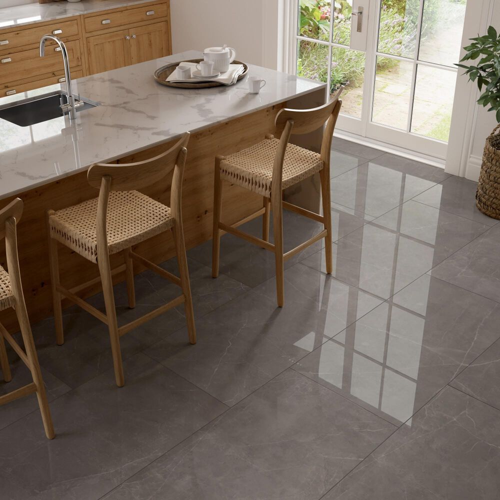 Emser Sterlina II Henna Polished 24" x 47" Porcelain Tile, , large