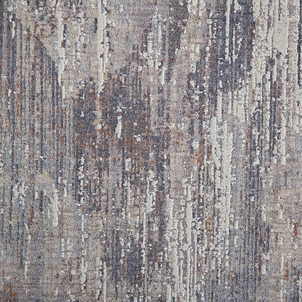 Feizy Lennon 4&#39; x 6&#39; Gray and Multicolor Area Rug, , large