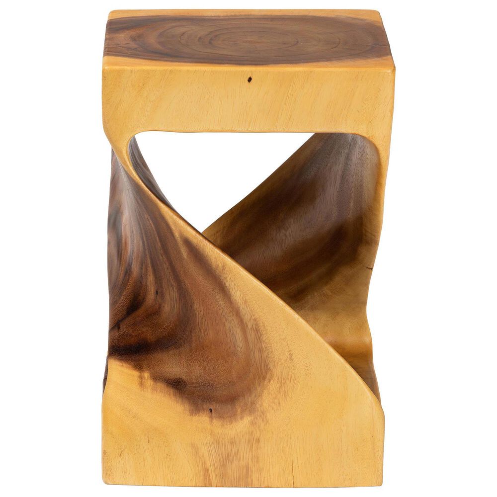 Baxton Studio Rapha Side Table in Natural Brown, , large