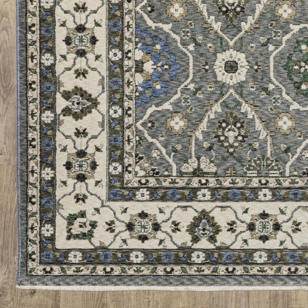 Oriental Weavers Hastings HA07H 5&#39;3&quot; x 7&#39;6&quot; Blue Area Rug, , large